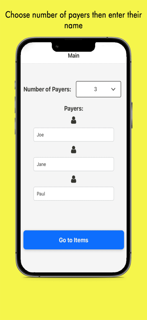 Split Your Bills screenshot