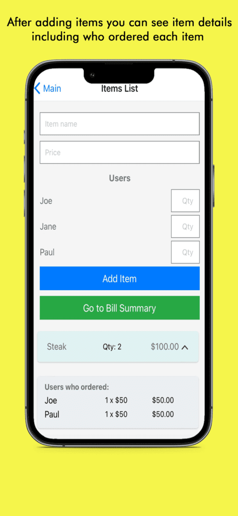 Split Your Bills screenshot 4